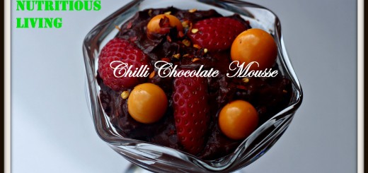 Chilli chocolate mousse