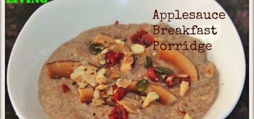 Applesauce Breakfast Porridge
