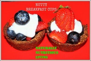 NUTTY BREAKFAST CUPS