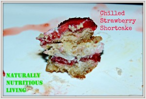chilled strawberry shortcake